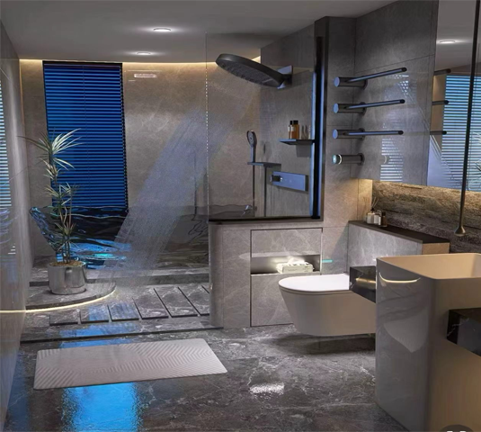 Tiling & Waterproofing Works